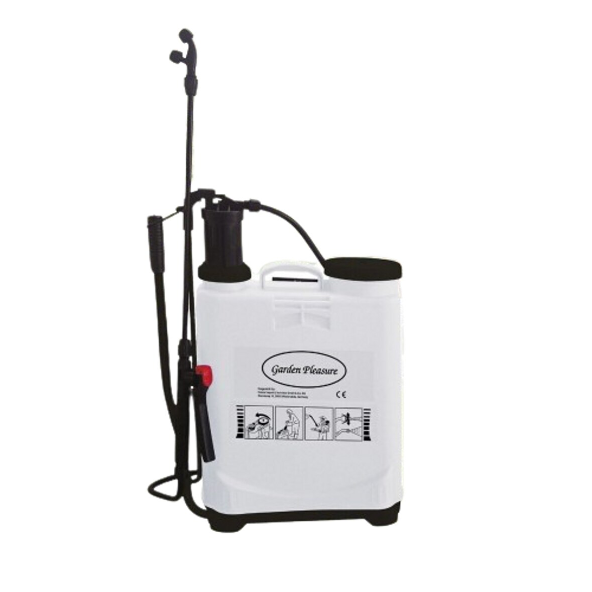 Rückendrucksprüher Unkrautsprüher Gartenspritze 16 Liter