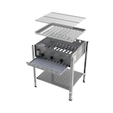 thumbnail of ChattenGlut Professional Gastrobräter 3-flammig Standgerät 13,5kW und Rost