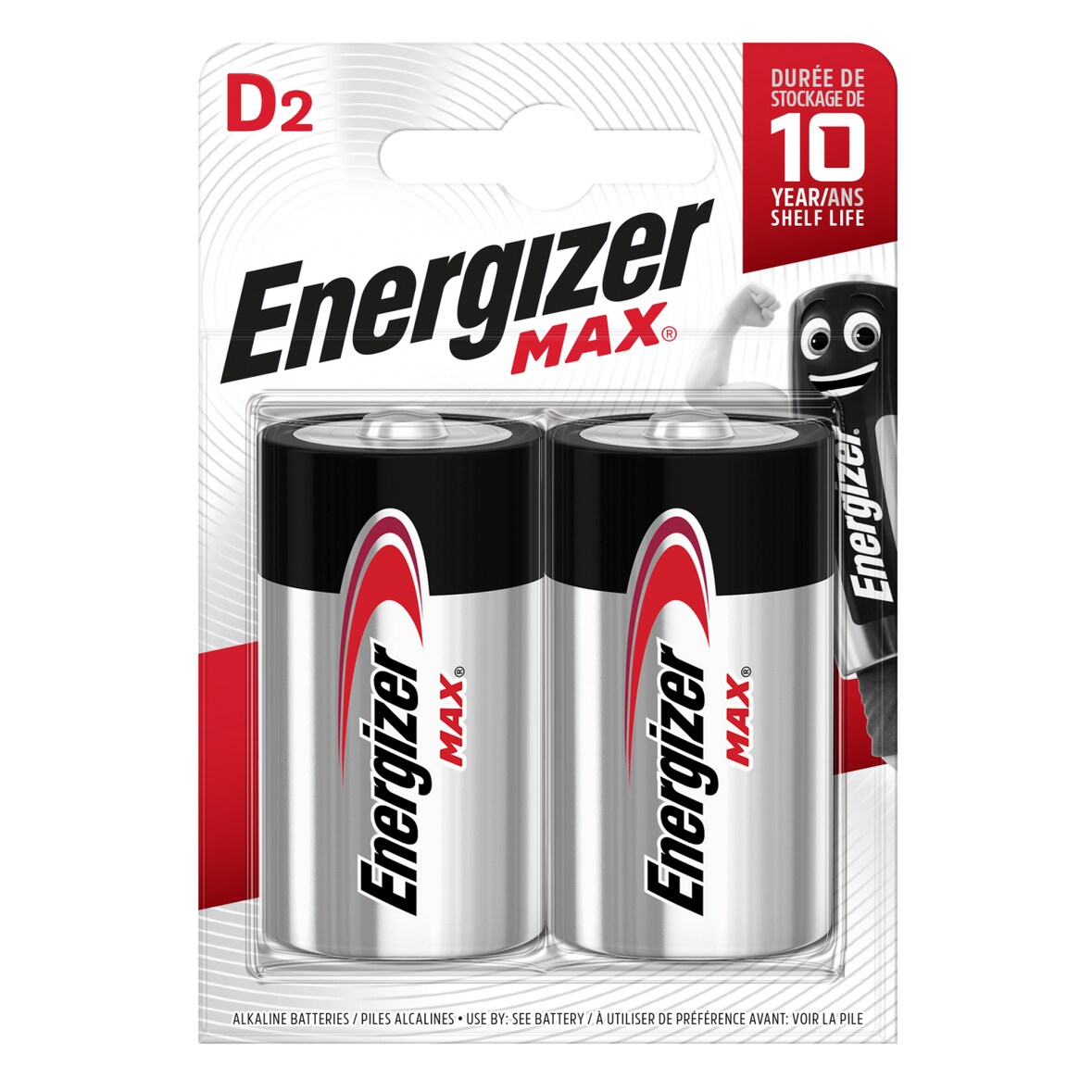 Energizer Max Mono (D) - 2er Blister