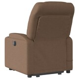 thumbnail of vidaXL Massagesessel mit Aufstehhilfe Braun Stoff