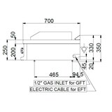 thumbnail of MBM Auftisch-Elektro-Grillplatte , Stahl glatt 4,0 kW