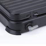 thumbnail of JATA JECG2703 - Cocina de gas portátil de 3 fuegos con parrilla. Para butano y propano. apa protectora extraíble. Ideal para camping. Poco espacio