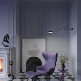 thumbnail of Applique Da Parete Moderno Fad Metallo Nero Metallo 1 Luce Led 6W