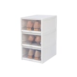 thumbnail of FEDEC Transparante Schoenenboxen - Schoenendoos - Stapelbaar - Set van 3