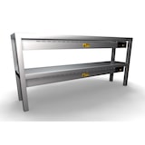 thumbnail of Combisteel roestvrijstalen thermische brug, 2-traps verwarming, 1400x300x650mm