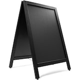 thumbnail of Krijtstoepbord Zwart 55 x 85 cm dennen houten omlijsting - dubbelzijdig reclamebord
