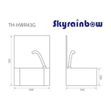 thumbnail of Skyrainbow Handwaschbecken mit Kniebedienung