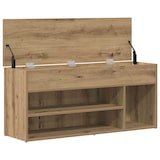 thumbnail of vidaXL Schuhbank Artisan-Eiche 102x30,5x45 cm Holzwerkstoff