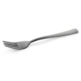 thumbnail of 24 tlg. Besteckset schwarz matt,12 Gabeln, 12 Messer, Hamburg Fresh, Chromstahl 18/0