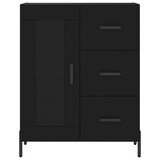 thumbnail of Helloshop26 - Buffet Sideboard Kommode Schrank Aufbewahrungsmöbel Organizer Küche Wohnzimmer Lounge hoch 69,5 x 34 x 180 cm 02_0035099