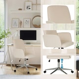 thumbnail of Bürostuhl / Drehstuhl / Schalenstuhl SOLAO CORD Stoff beige hjh OFFICE