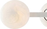 thumbnail of Bonetti Illumina -  Adrian - Pendelleuchte aus weiß lackiertem Eisen und Chrom, 8 Lichter, L. 121 x 30 - BL278-8-BCO
