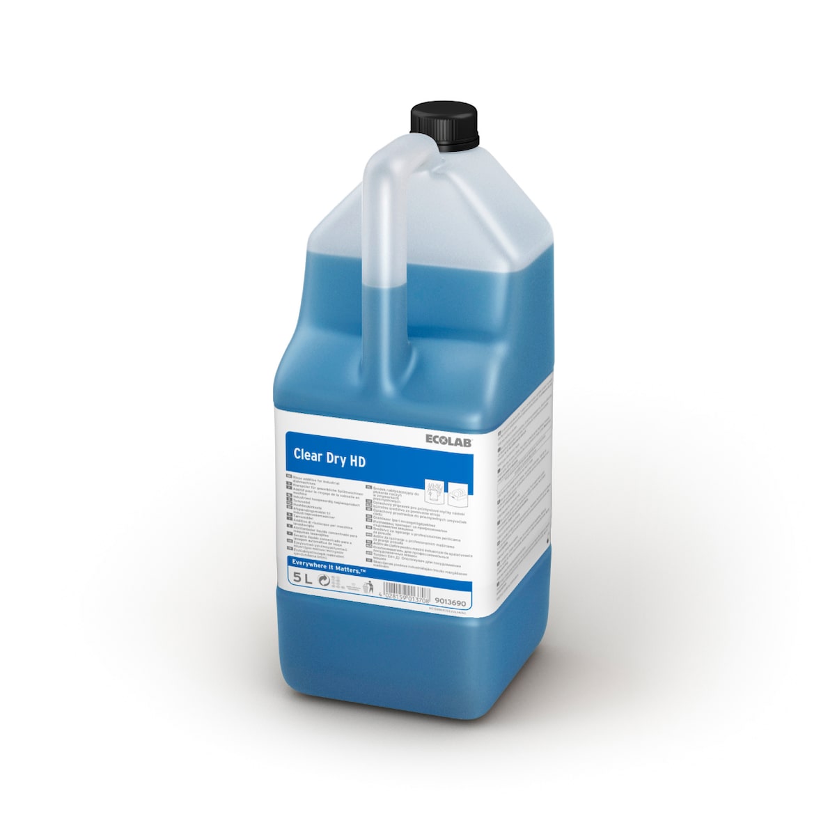 CLEAR DRY HD | Abrillantador líquido concentrado para el lavado mecánico de la vajilla - 5 L