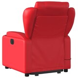 thumbnail of vidaXL Massagesessel mit Aufstehhilfe Rot Kunstleder