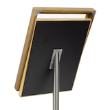 thumbnail of Securit® Expositor de Menu LED A4 "Classic" - Teca - 4 faces