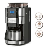 thumbnail of Barista Kaffeemaschine mit Mahlwerk mit Isolierkanne - 1000 Watt - Edelstahl/schwarz