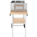 thumbnail of vidaXL XXL Holzkohlegrill Grillwagen mit 2 Regalen Edelstahl