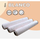 thumbnail of Film paletizar manual 23 Micras BLANCO, mandril 50 cm, 60% Reciclado (6 Unidades)
