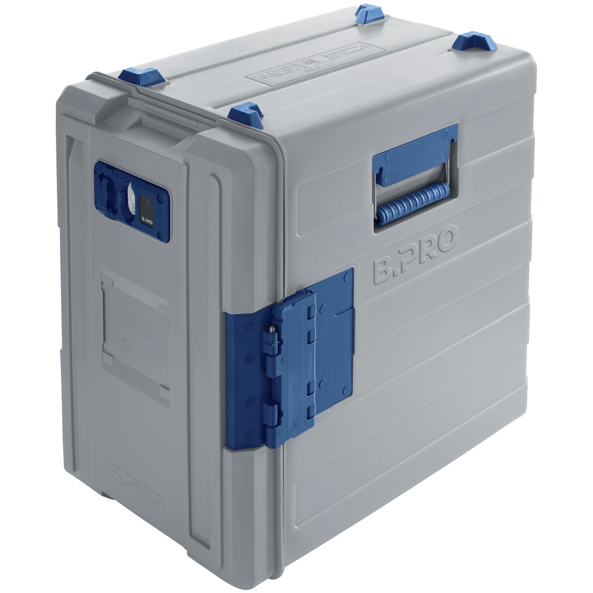 B.PRO BPT 620 KBUH blau, B.PROTHERM, Speisentransportbehälter aus Kunststoff, umluftbeheizt