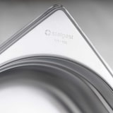 thumbnail of Stalgast Edelstahl Gastronormbehälter Serie STANDARD, GN 2/4 (40mm)