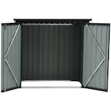 thumbnail of Uniprodo - Uniprodo Uni-SHED-01 Abri de Jardin en métal avec Toit en Pente 142 x 87 x 134 cm Abri de Jardin en métal