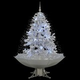 thumbnail of vidaXL Kerstboom sneeuwend met paraplubasis 140 cm wit