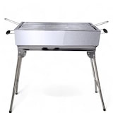 thumbnail of Mangal Kairat Schaschlikgrill Edelstahl rostfrei Grill mit Grillrost