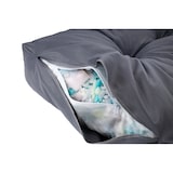 thumbnail of TexDeko Garden Palettenkissen 120x80x18cm wasserabweisend In- & Outdoor Sitzkissen gesteppt Sitzauflage für Europaletten  (Anthrazit)