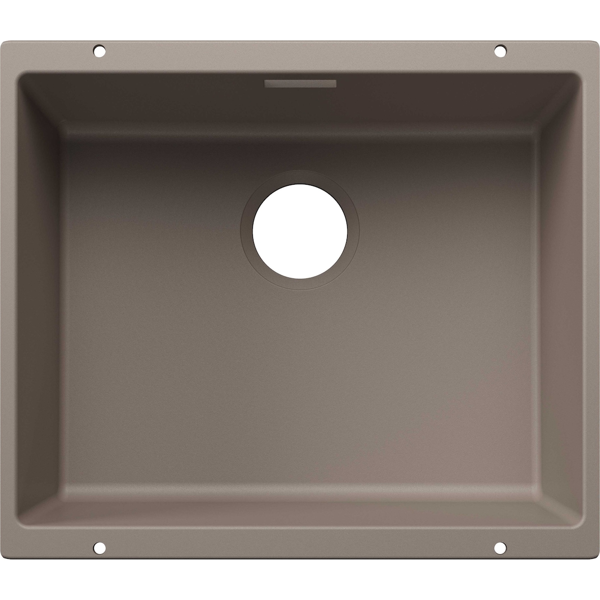 BLANCO SUBLINE 500-U  Einbauspüle SILGRANIT tartufo ab 60 cm