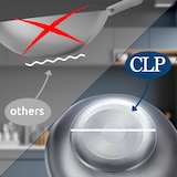 thumbnail of Wok Set aus Karbonstahl rund