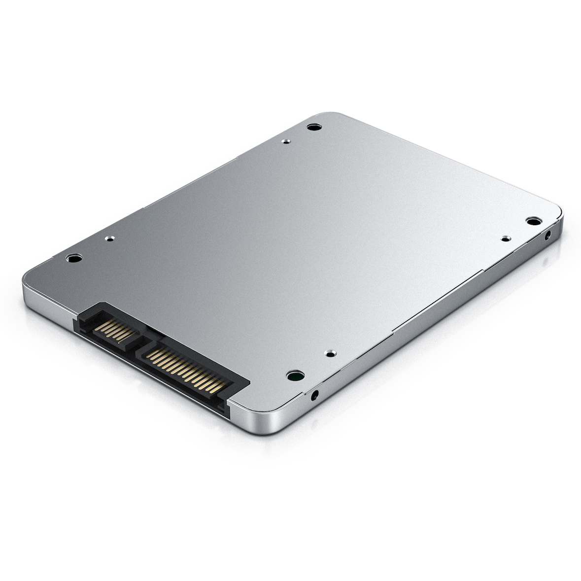 CSL SSD 8,89cm (2,5) mSATA zu SATA Adapter-Gehäuse Aluminium Gehäuse / max. 7mm Einbauhöhe