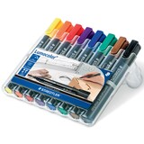 thumbnail of Permanent Marker 352, 8er Etui, Rundspitze, sortiert, Strichstärke: