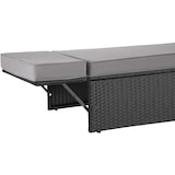 thumbnail of tectake Canapé de jardin CORFOU modulable - noir/gris - 405081