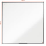 thumbnail of Pizarra NOBO Essence acero lacado 1200X1200mm, blanco