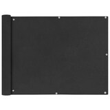 thumbnail of Helloshop26 - Écran de balcon brise pare vue protection confidentialité en tissu oxford 90 x 400 cm anthracite 02_0010182