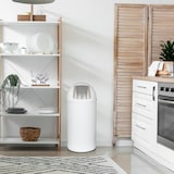 thumbnail of Abfallsammler / Mülleimer PUSH 50L satin weiss hjh OFFICE