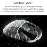 thumbnail of Souris Gaming Sans Fil Ultra-Légère Avec Capteur HERO 2 Jusqu'à 44000 DPI Rose 2 YONIS