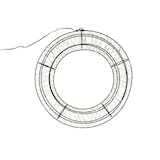 thumbnail of LED Lichtkranz Türkranz Weihnachtskranz D: 40cm 1200LED Timer Innen/Außen