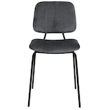 thumbnail of METRO PROFESSIONAL Chaise de restaurant rembourrée, Estora, acier/plastique, gris, lot de 2