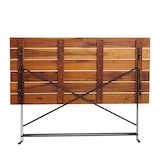 thumbnail of Biergartentisch | HxBxT 117x68x71 cm | Gastronomie-Qualität Akazie MVG-zertifiziert | Braun | Klapptisch Gartentisch