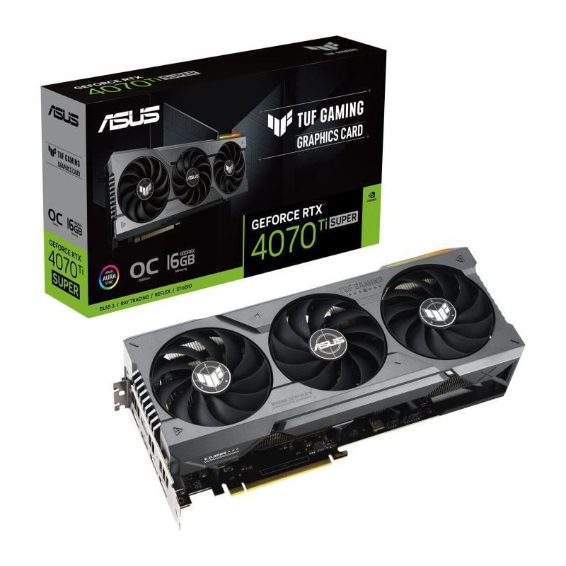 ASUS TUF-RTX4070TIS-O16G-GAMING 16GB GDDR6X HDMI DP