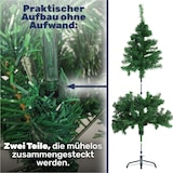 thumbnail of Künstlicher Weihnachtsbaum 120 cm mit Ständer, grüner Tannenbaum