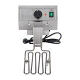 thumbnail of Helloshop26 - Friteuse acier inox 1 bac 8 litres cuve amovible thermostat EGO professionnelle  3614006