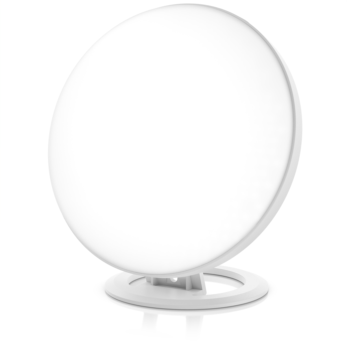 Mybeo Tageslichtlampe LED Lichttherapielampe, Tageslichtleuchte mit Standfuß, Lichtdusche, Dimmfunktion, verschiedene Lichtmodi, LED fest integriert