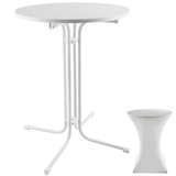 thumbnail of Stehtisch Eren klappbar mit Husse 90x110cmweiß