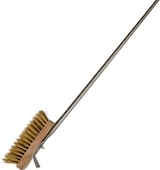 thumbnail of Giemme Spoleto - Professionelle Ofenbürste mit 19 cm breitem Bürstenkopf und Schaber, Stiel 120 cm