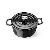 thumbnail of HENDI Braadpan geëmailleerd gietijzer, 3,7L, Zwart, 317x240x(H)105mm