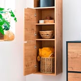 thumbnail of Briebe Columna de Baño, Mueble Auxiliar, Armario Alto Estilo Moderno 150x36,5x30 cm Espacio Almacenaje, Aura, Madera