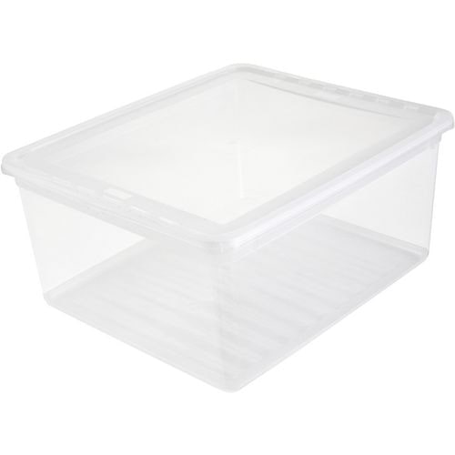 keeeper bea Kunststoff Aufbewahrungsbox 18 L Transparent 33,5 x 39 x 18 cm