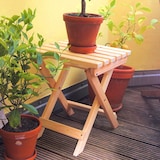 thumbnail of WELL HOME - Klappbarer Gartentisch öllackiert 40x41cm